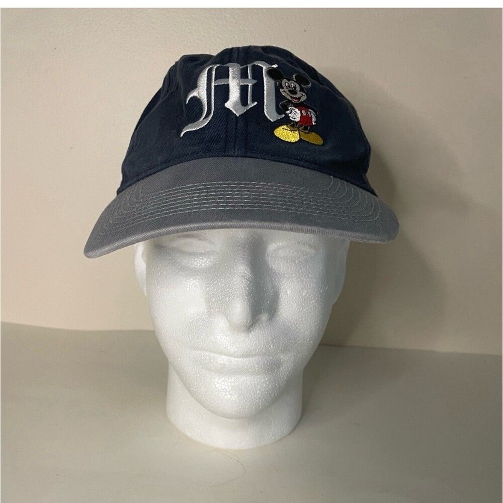 Vintage Disney Mickey Mouse Adult Baseball Cap Hat Embroidered